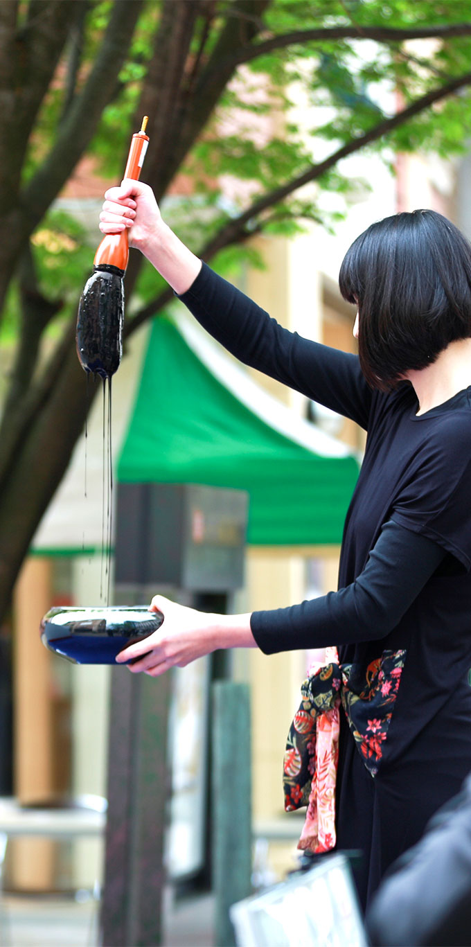 色彩のあーと書道家 未来プロフィール画像02